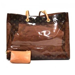 Louis Vuitton cabas cruise monogram vinyl tote